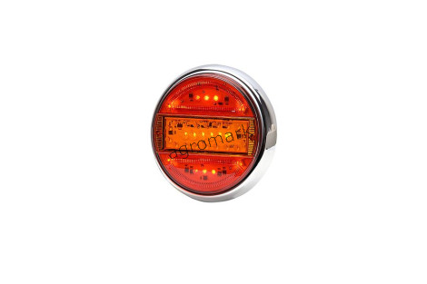 Lampa zespolona tylna, 12V-24V + przewody 200cm YLY-S 4x0,75mm2, diody