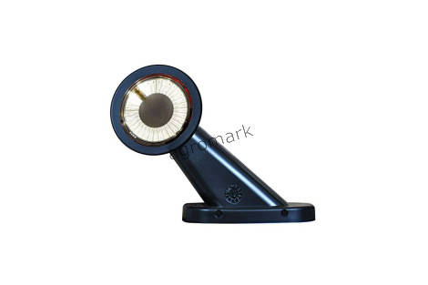 Lampa zespolona obrysowa przednio-tylna lewa, 12V-24V + przewody 29cm LgY-S 0,75mm2, diody