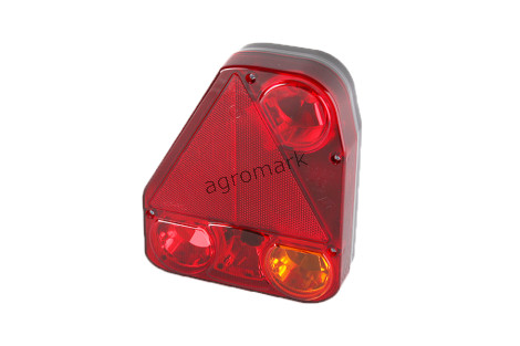 Lampa zespolona tylna z trójkątem odblaskowym HOR56 (narożna-lewa ze światłem przeciwmgielnym)