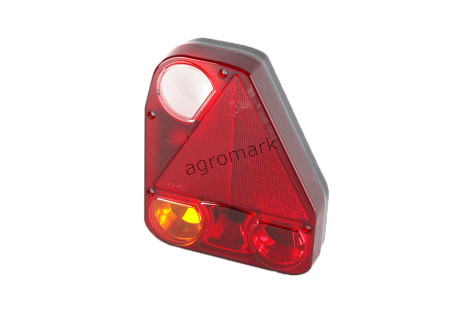 Lampa zespolona tylna z trójkątem odblaskowym HOR56 (narożna-prawa ze światłem cofania)