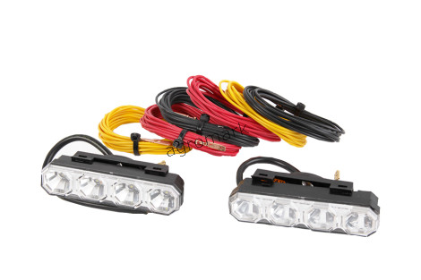 Kpl.lamp do jazdy dziennej diodowa 12/24V