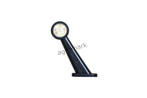 Lampa zespolona obrysowa przednio-tylna lewa, 12V-24V + przewody 21cm LgY-S 0,75mm2, diody