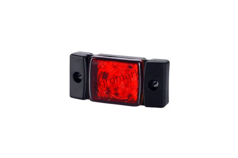 Lampa obrysowa Horpol 40 diod 12/24V Czerwona