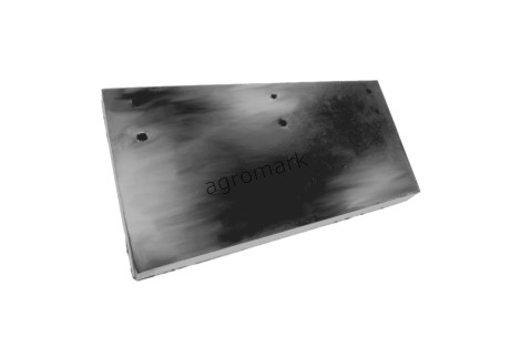 Lemiesz gumowy do odśnieżania 520x250x50 mm - ZBROJONY