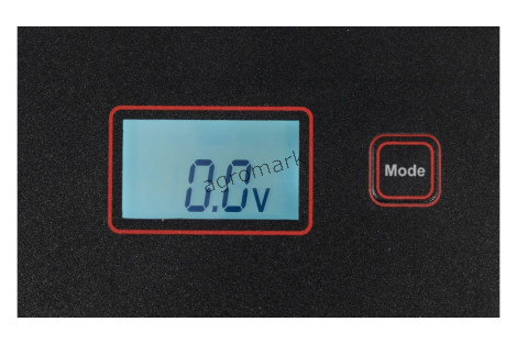 PROSTOWNIK ELEKTRONICZNY Z WYŚWIETLACZEM LCD. ZAKRES 6V/2A, 12V/8A