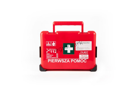 Apteczka pierwszej pomocy przenośna BD z wieszakiem DIN13157