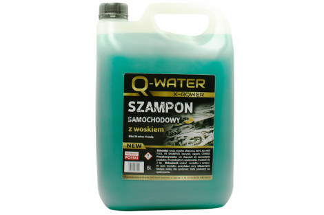 Szampon z woskiem Q-WATER X-POWER 5 l