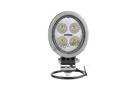 Lampa robocza LEDF 104x120-60° 2000lm 12/24V (Cz+)+przew.0.5m,