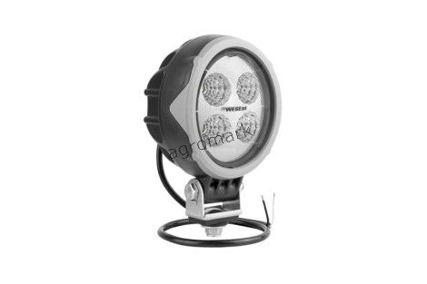 Lampa robocza LEDF 104x120-60° 2000lm 12/24V (Cz+)+przew.0.5m,