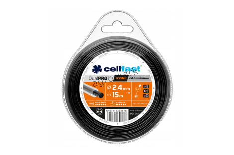 Żyłka tnąca z rdzeniem DUAL PRO 2,4mm