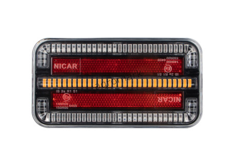 Lampa tylna zespolona 3 funkcje 12-24V Prawa