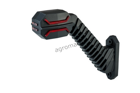 Lampa obrysowa trzyfunkcyjna lewa- diodowa 12/24V