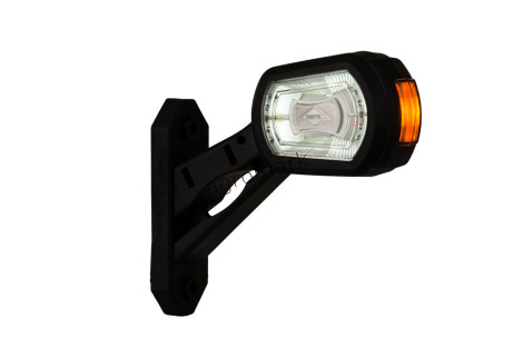 Lampa obrysowa diodowa trzyfunkcyjna ukośna lewa 12/24V