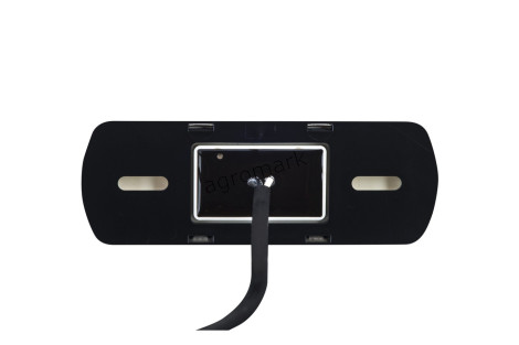 Lampa obrysowa diodowa12/24V pomarańczowa z odblaskiem