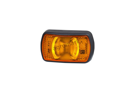 Lampa obrysowa diodowa krótka pomarańczowa 12/24V