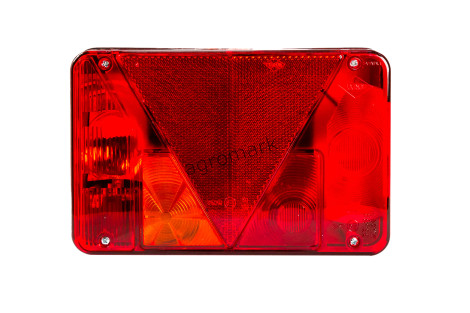 Lampa zespolona tylna z trójkątem odblaskowym HOR 45, pojedynczy kierunkowskaz, Prawa