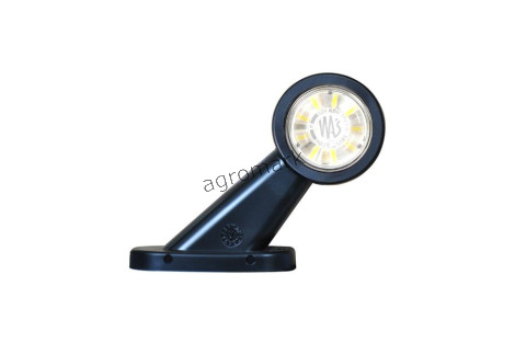 Lampa zespolona obrysowa przednio-tylna prawa, 12V-24V + przewody 29cm LgY-S 0,75mm2, diody