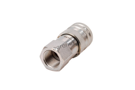 Szybkozłącze hydrauliczne suchoodcinające (rozmiar 3/8) gniazdo G1/2BSP gwint wewnętrzny ISO16028