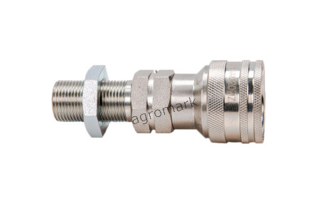 Szybkozłącze hydrauliczne gniazdo long M20x1,5 gwint zewnętrzny EURO (ISO 7241-A)