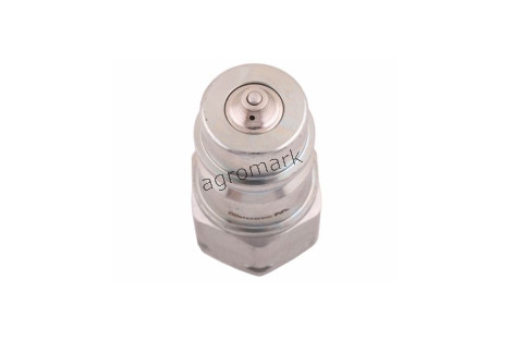Szybkozłącze hydrauliczne wtyczka z eliminatorem ciśnienia M18x1,5 gwint zewnętrzny EURO