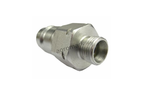 Szybkozłącze hydrauliczne wtyczka M16x1,5 gwint zewnętrzny EURO