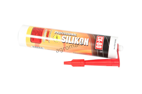 Silikon wysokotemperaturowy czerwony 310ml CX80