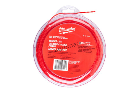 Żyłka do podkaszarki 2,4mm x 76m 1szt Milwaukee