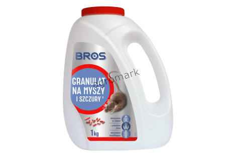 Granulat na myszy i szczury 1kg - BROS