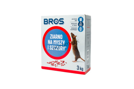 Ziarno na myszy i szczury 3kg - BROS