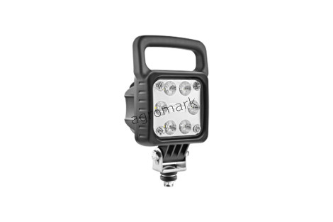 Lampa robocza WESEM LEDF 100x100-6° 1500lm 12/24V+przew.0.5m