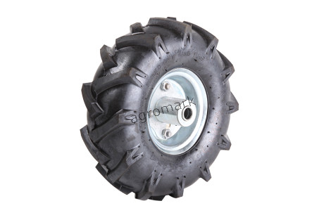 Koło ogumione fi 16 mm jodełka PR1800-4