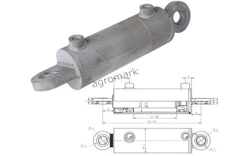Cylinder 80/50/155
