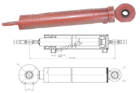 Cylinder 80/50/500