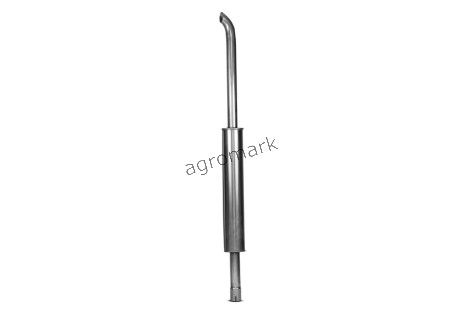 Tłumik wyd.MF3  długi 1460 mm wygięty wylot INOX