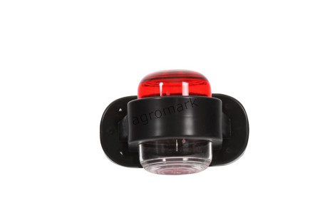 Lampa zespolona obrysowa przednio-tylna, 12V-24V + przewody 17cm LgY-S 0,75mm2