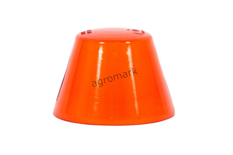 Klosz lampy pomarańczowy wysoki