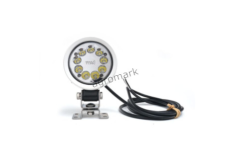 Lampa robocza W163 5000 (9 LED) 12V-70V, Światło skupione, z przewodem