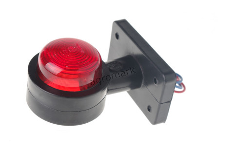Lampa zespolona obrysowa przednio-tylna, 12V-24V + przewody 15cm LgY-S 0,75mm2