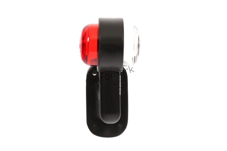 Lampa zespolona obrysowa przednio-tylna, 12V-24V + przewody 27cm LgY-S 0,75mm2