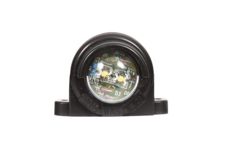 Lampa oświetlenia tablicy rejestracyjnej, jednofunkcyjna, 12V-24V + przewody 18cm LgY-S 0,75mm2, diody