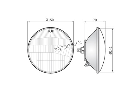 Element optyczny H4