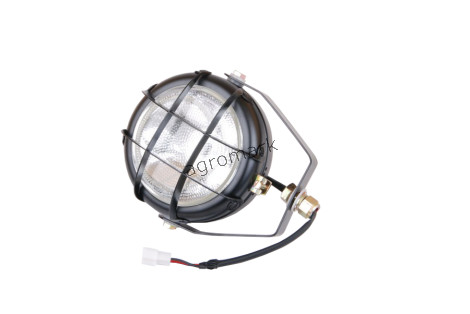 Lampa robocza okragła metalowa