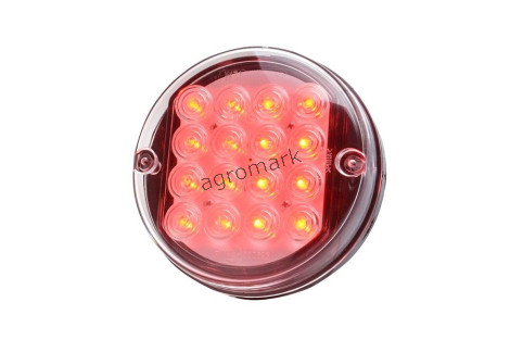 Lampa przeciwmgielna tylna, jednofunkcyjna, 12V + przewody 38cm LgY-S 0,75mm2, diody