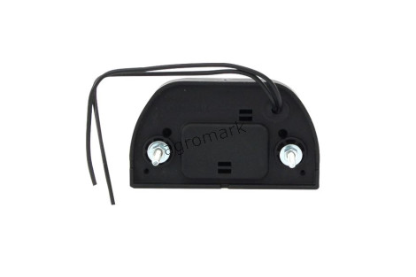 Lampa oświetlenia tablicy rejestracyjnej, jednofunkcyjna, 12V-24V + przewody 17cm LgY-S 0,75mm2, diody