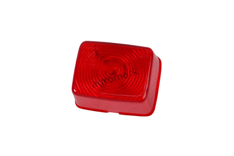 Klosz lampy obrysowej CZERWONY (004F3)