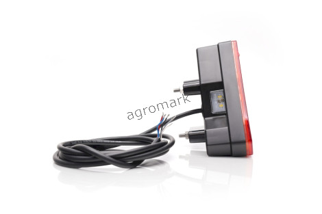 Lampa zespolona tylna  W244 12V/24V LED  z oświetleniem tablicy rejestracyjnej Prawa