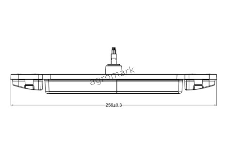 Lampa tylna LED 5-funkcyjna 12/24V uniwersalna L2320