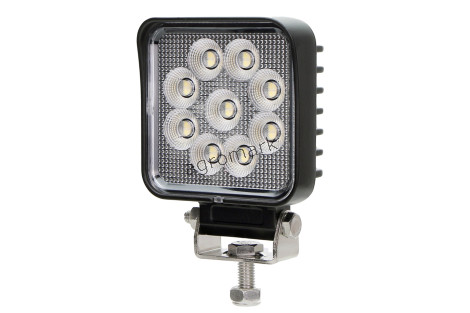 Lampa robocza OSRAM z 36 LED, 36W, kwadratowa, rozproszona