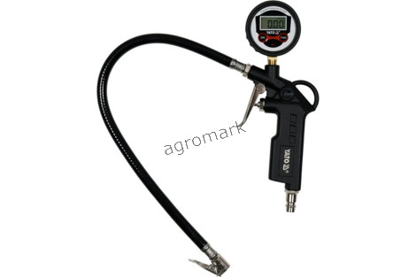 Pistolet do pompowania z manometrem LCD