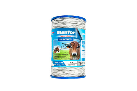 Plecionka BLANFOR biała 200mb